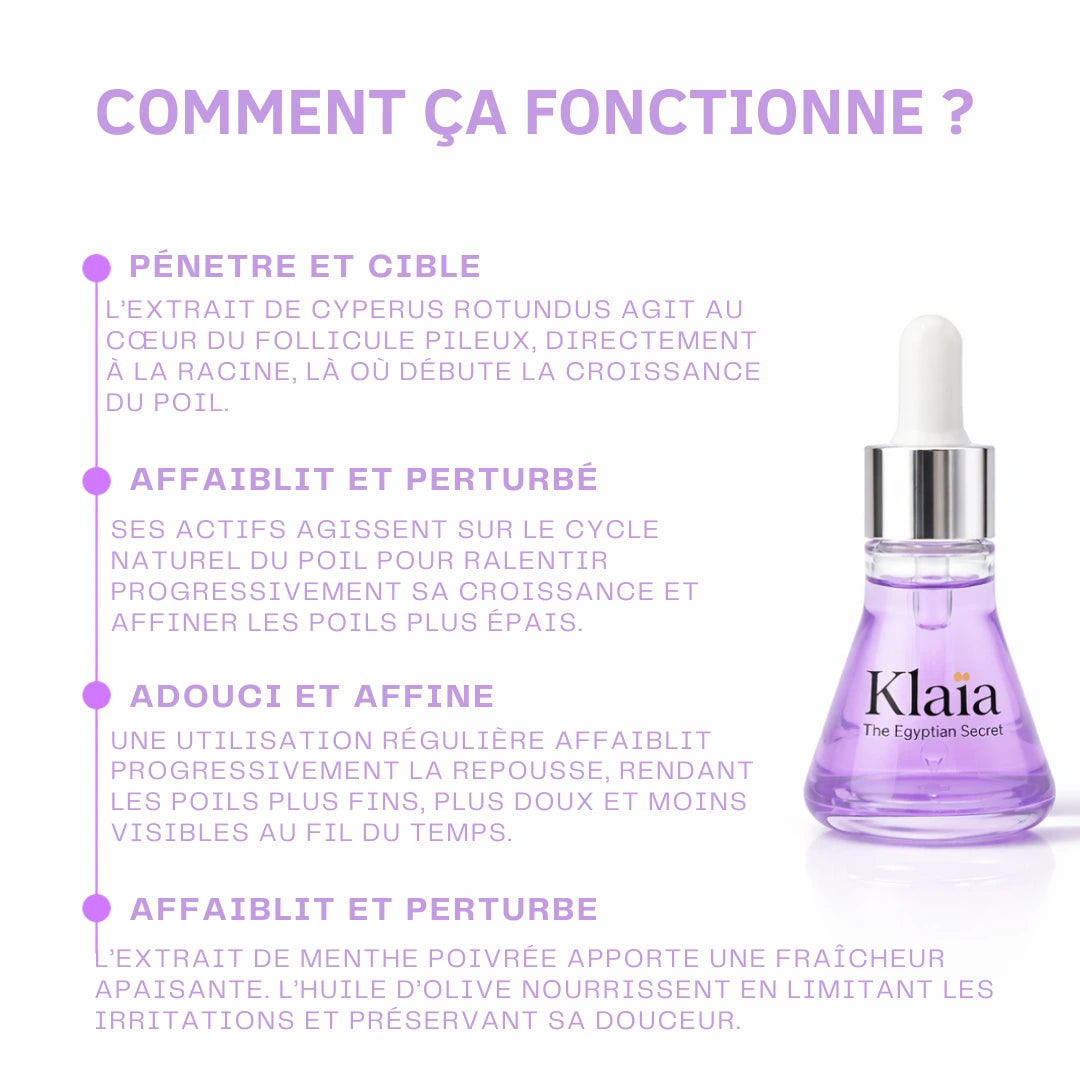 Sérum naturel à base de Cyperus Rotundus